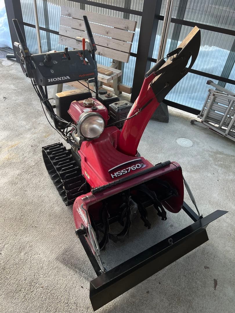 Honda HSS760m 除雪機 キャタピラー式