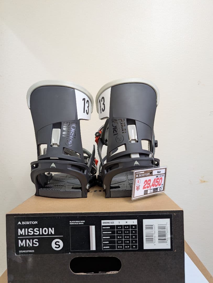 北*ン様 Burton Mission ビンディング　Sサイズ　新品未使用