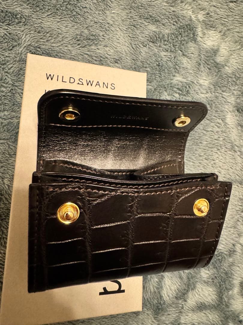 極美品 WILDSWANS ワイルドスワンズ クロコ ポント PONT