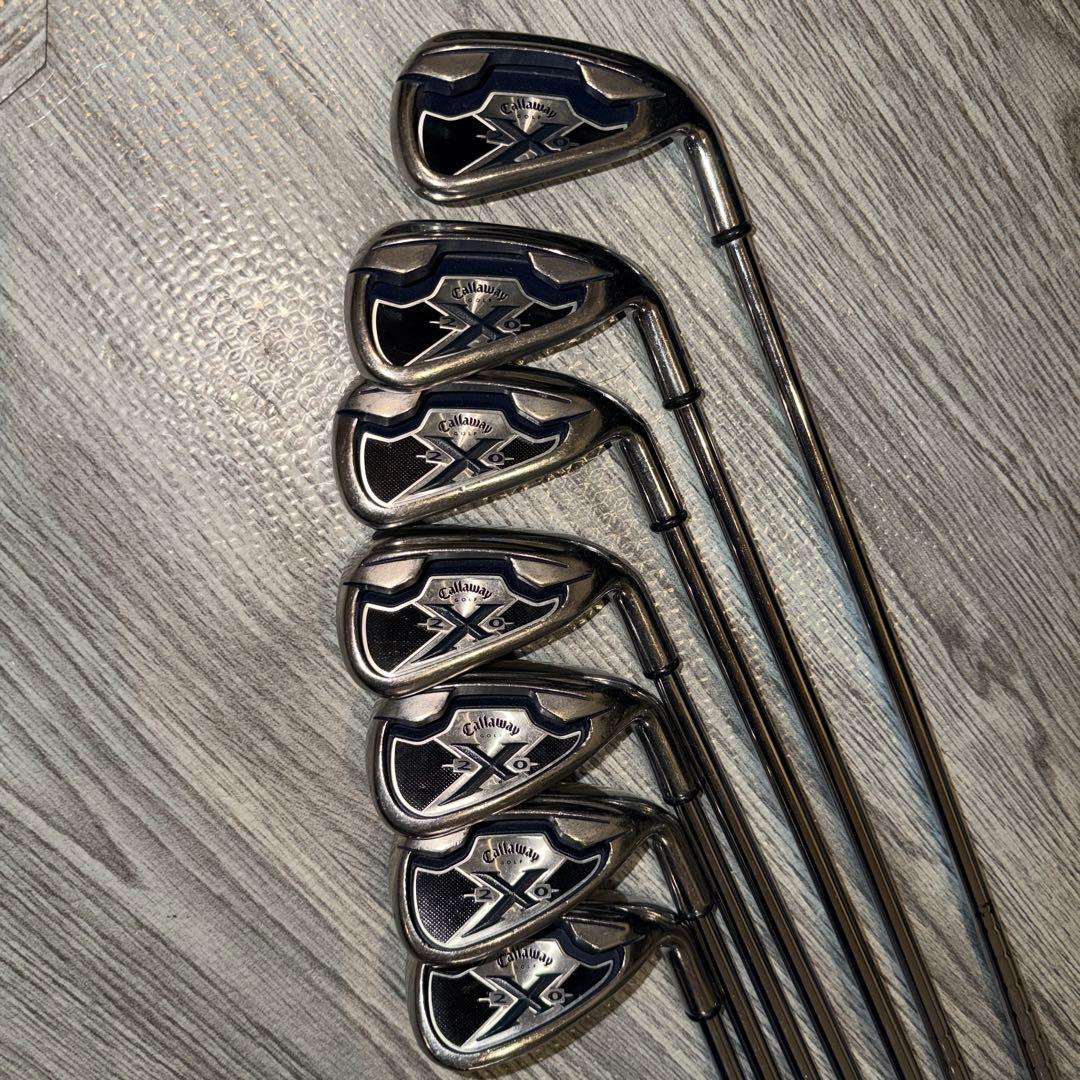 【清掃員】キャロウェイX-20アイアンセット