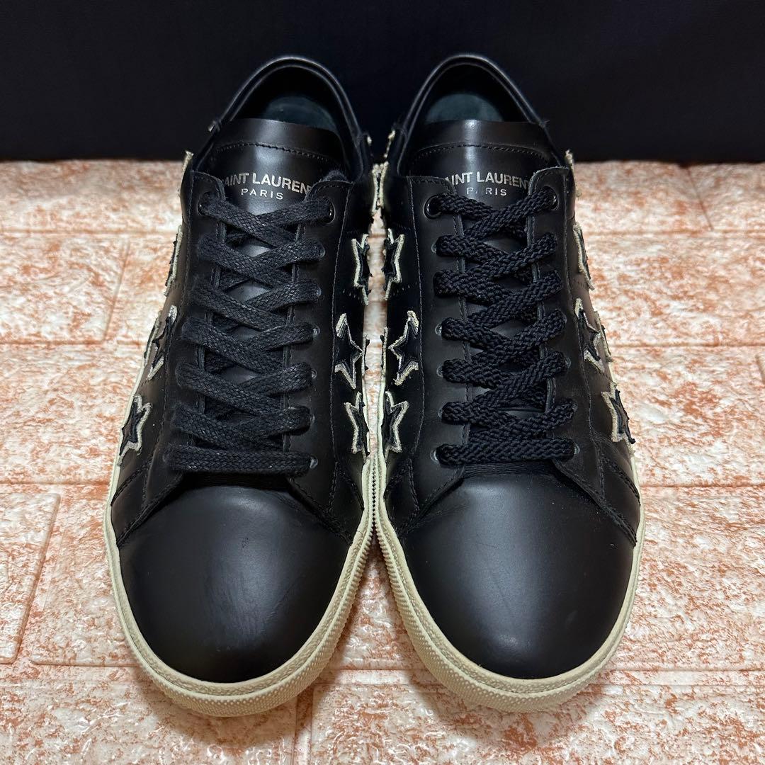 SAINT LAURENT PARIS 星 スター コートクラシック レザー