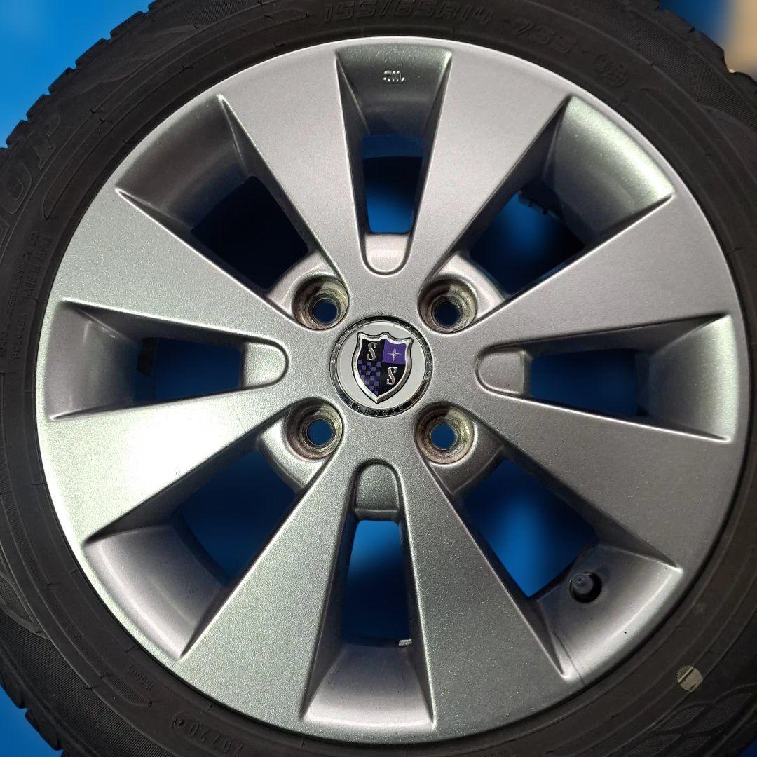 ★スズキ純正★155/65R14 DUNLOP EC204　4本セット