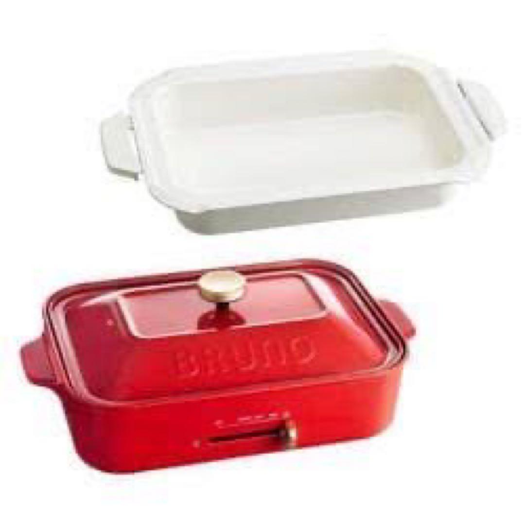 ERI@P 専用　BRUNO コンパクトホットプレート レッド