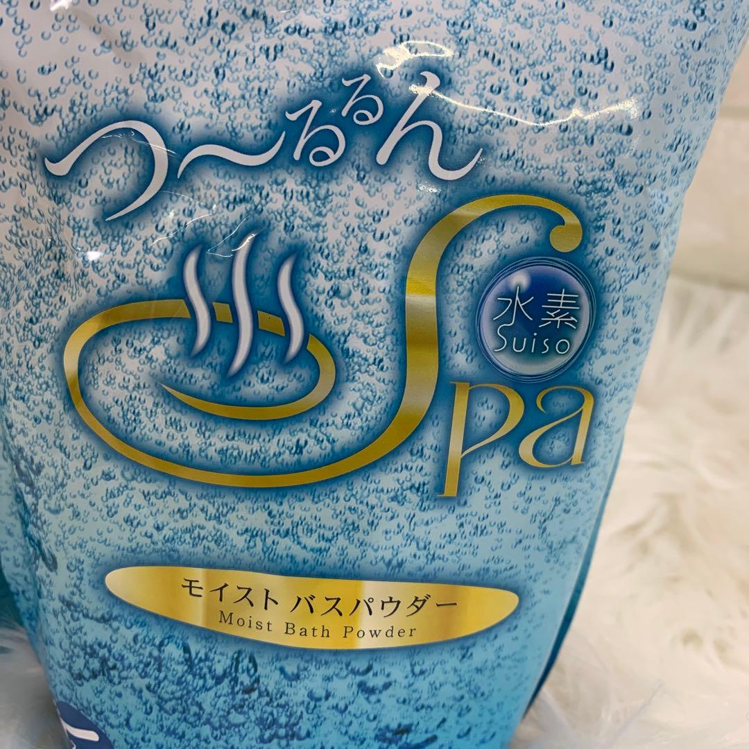 【666】つ〜るるん水素Spa モイストバスパウダー 6袋セットh