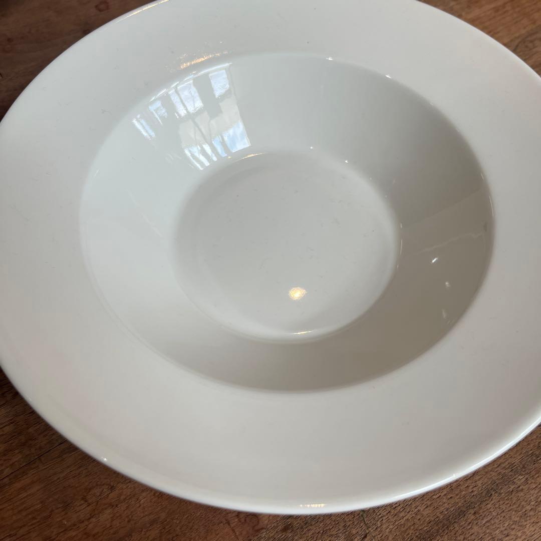 アラビア　KOKO ディーププレート ホワイト　4枚セット　王冠ロゴ　旧ロゴ