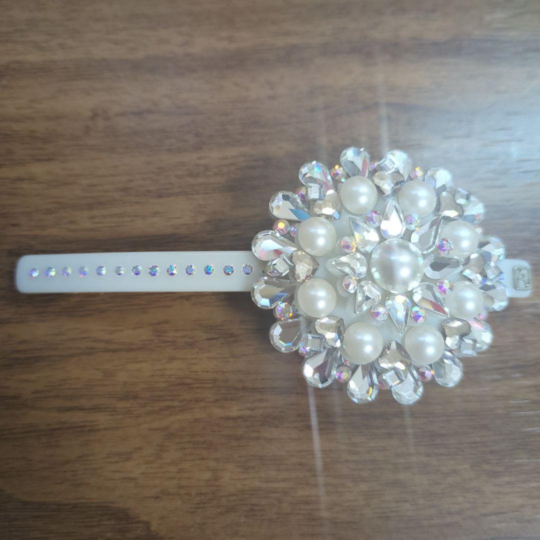 ALEXANDRE de PARIS フラワーヘアピン バレッタ