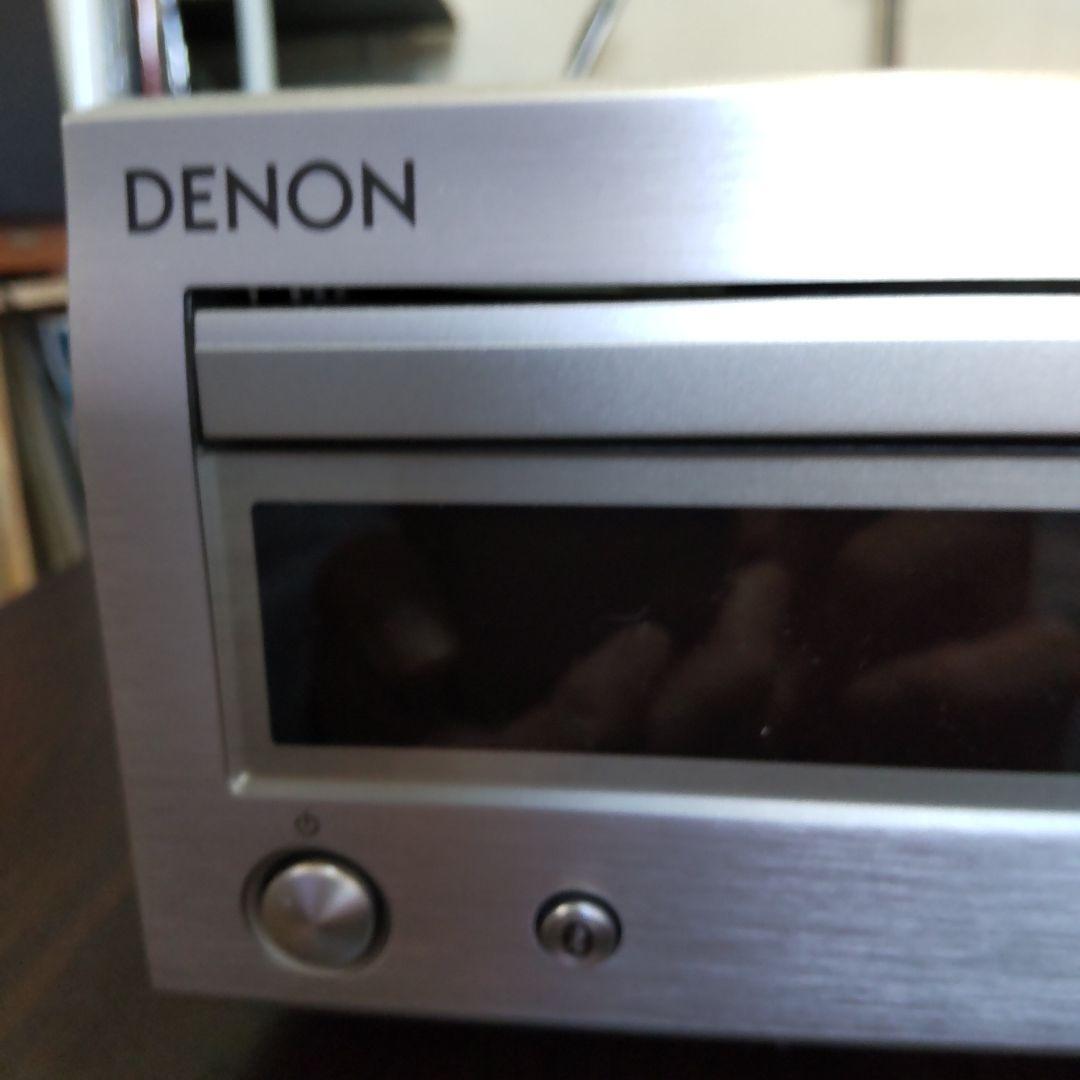 美品 DENON デノン RCD-M41 CDレシーバー シルバー 2025年製