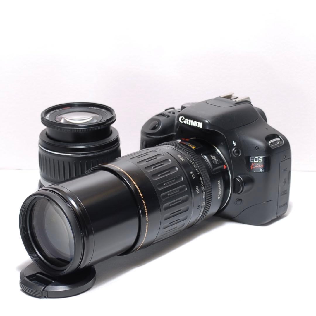 ✨超望遠レンズデビュー✨ Canon Kiss X4✨ダブルレンズ✨簡単操作✨