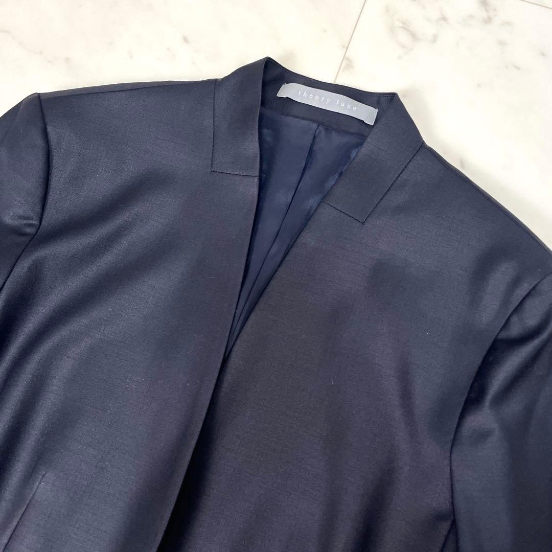専用【未使用級】セオリーリュクス 2022年製エグゼクティブ スーツ S 紺