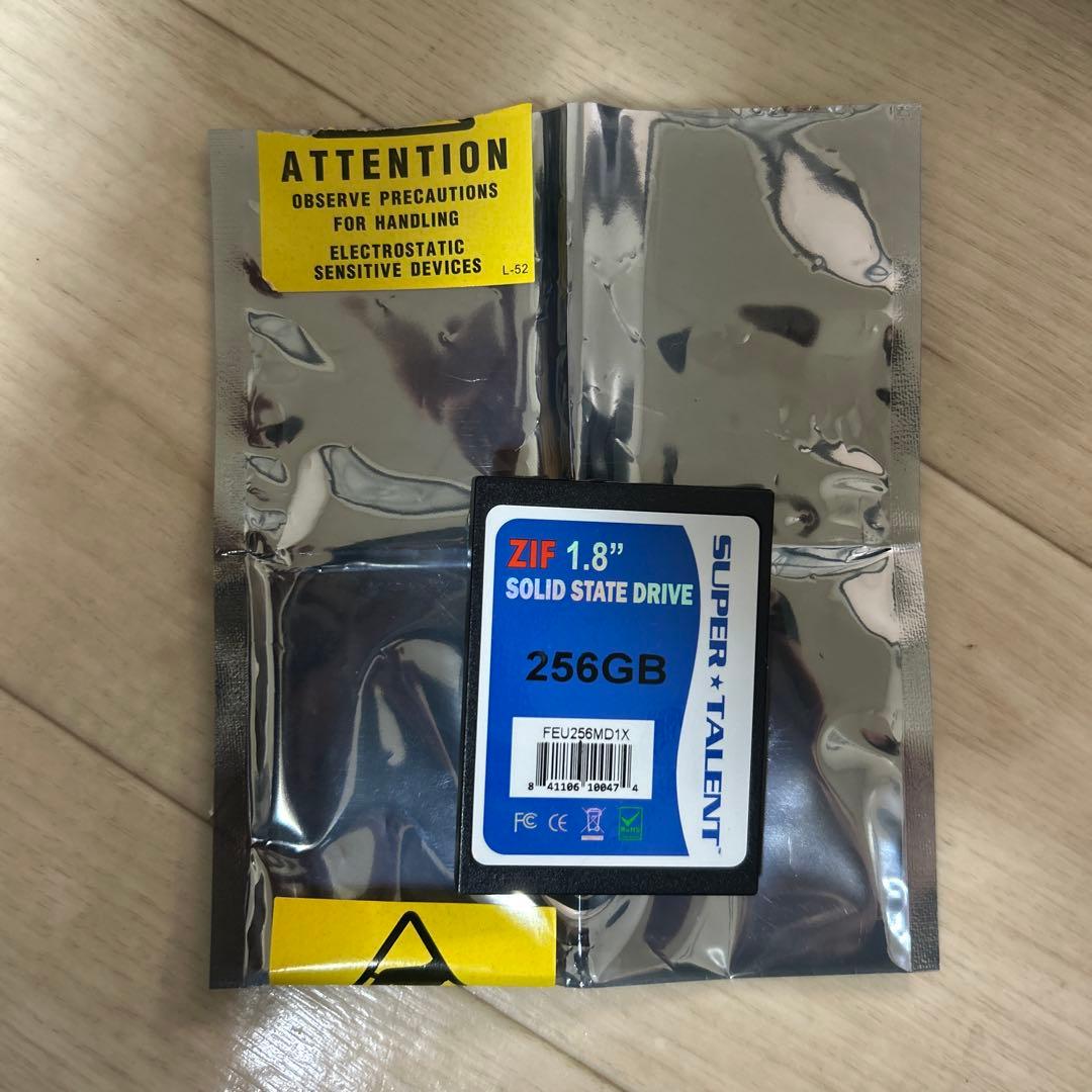 メモリー SUPER TALENT ZIF 1.8\" SSD 256GB