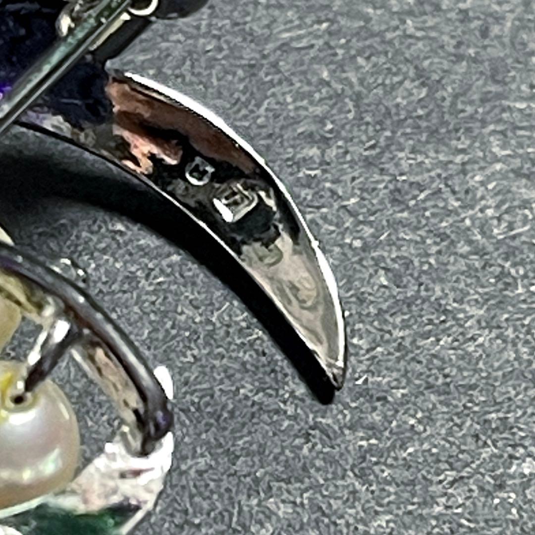 ミキモト ブローチ パール フォーマル 6珠 皇室御用達