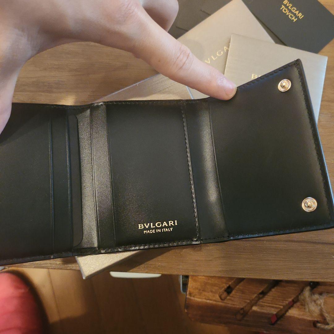 BVLGARI 　ミニウォレット　三つ折り財布