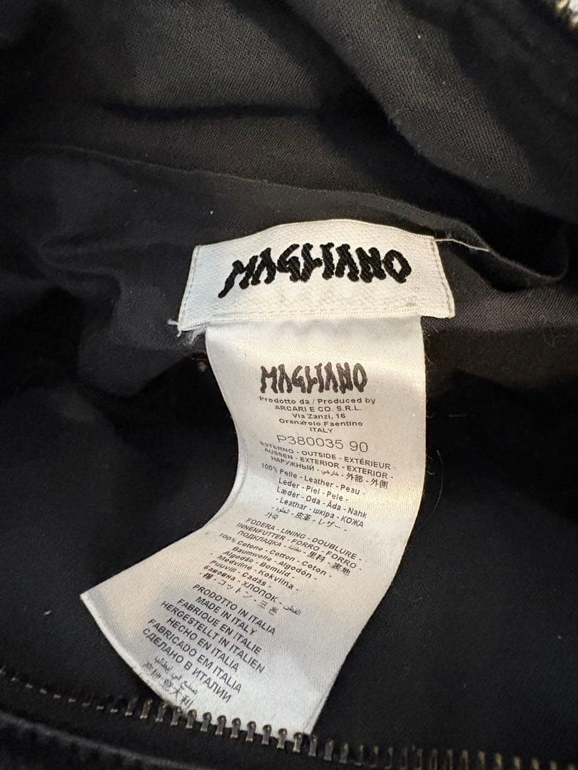 く*こ様 MAGLIANO レザーショルダーバッグ 黒