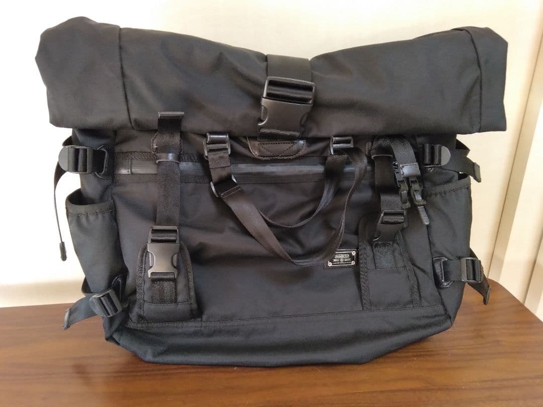 バッグ AS2OV CORDURA DOBBY 305D 2WAY BAG BLACK