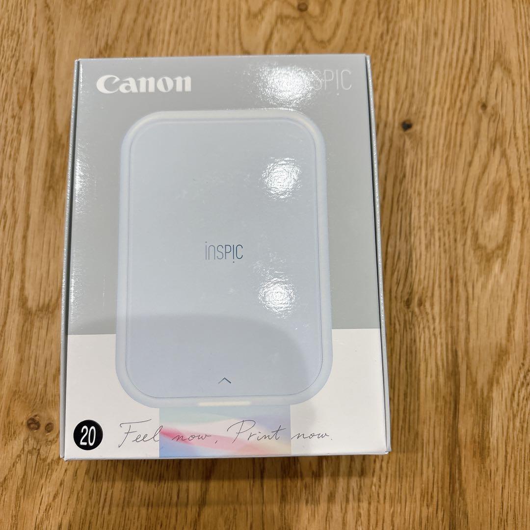 Canon inSPIC ポータブルプリンターセット　白