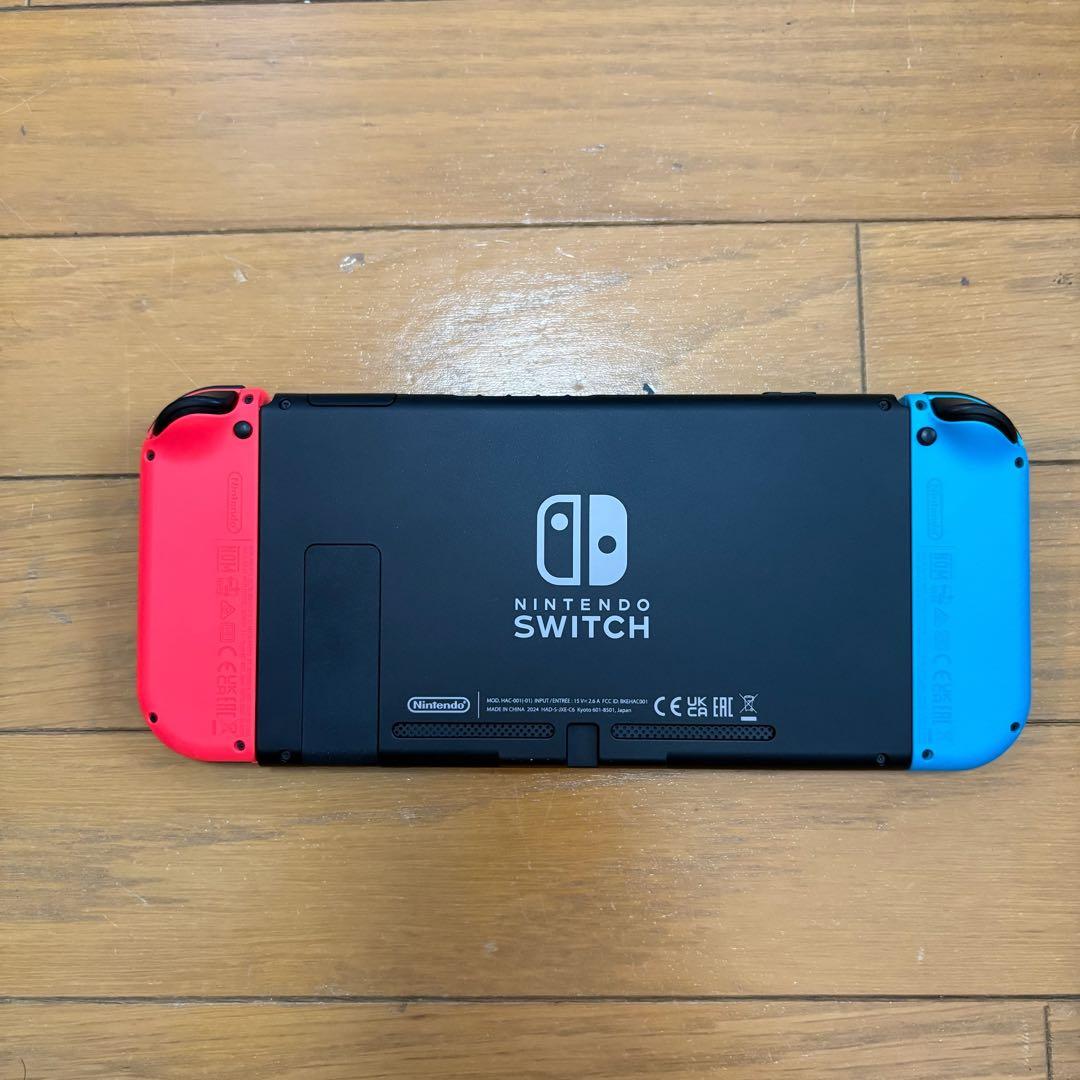 Nintendo Switch 本体 (青×赤) 箱付き ほぼ新品