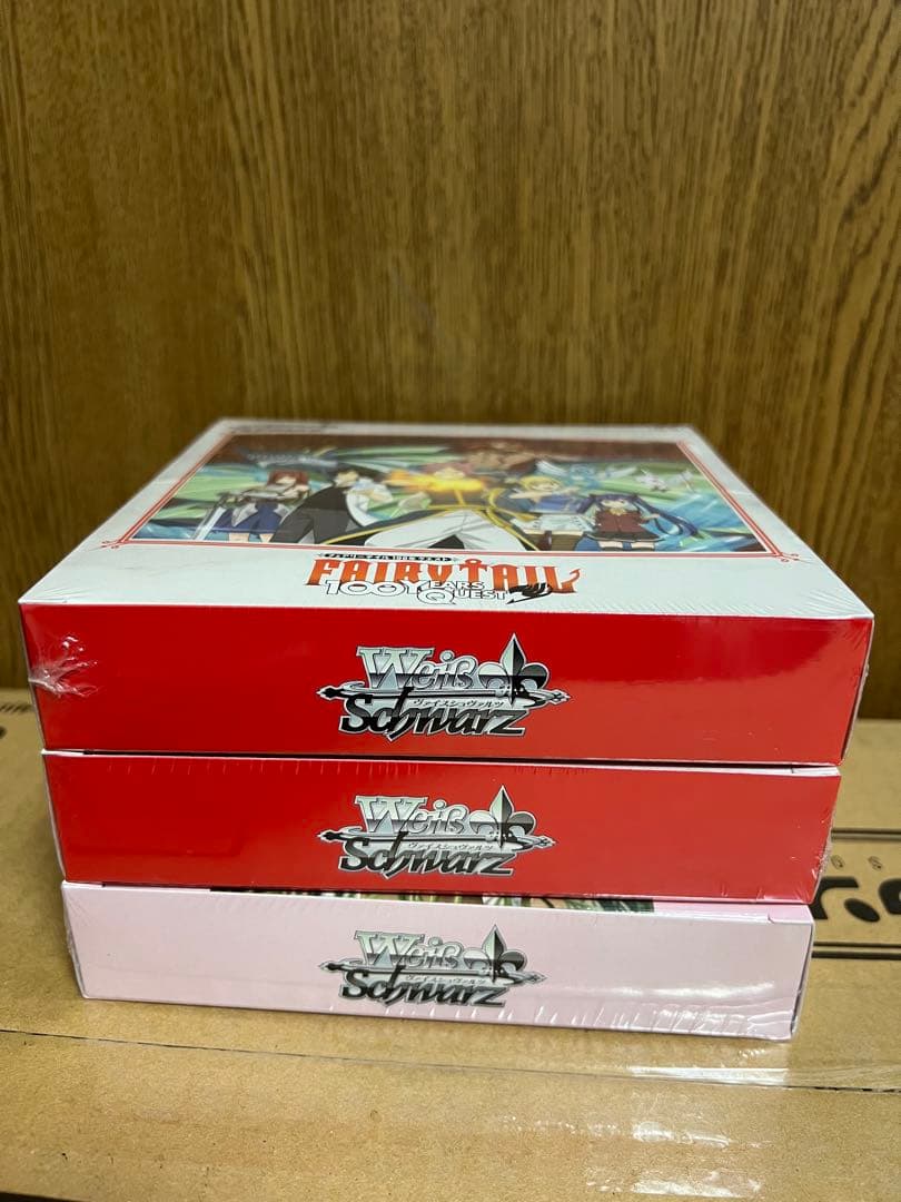 ヴァイスシュヴァルツ フェアリーテイル 100年クエスト+蓮ノ空女学院　3BOX