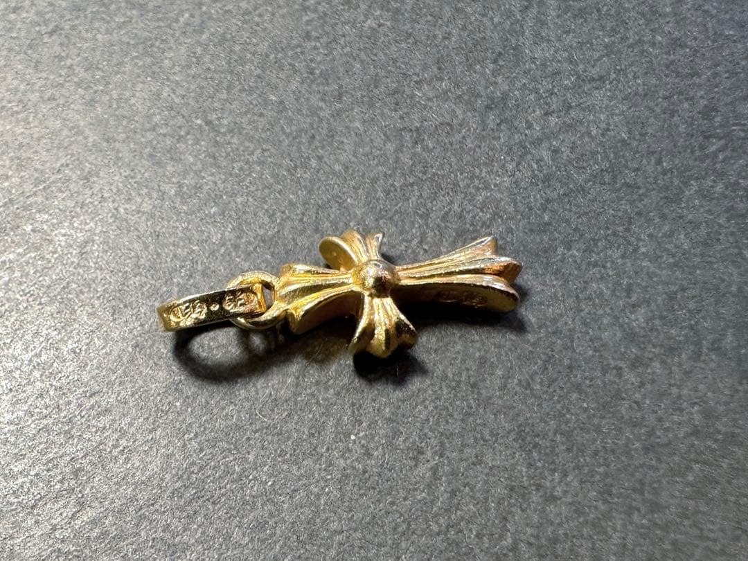 【クロムハーツ】22K CRS BBYFAT P/DMND/ベイビーファット