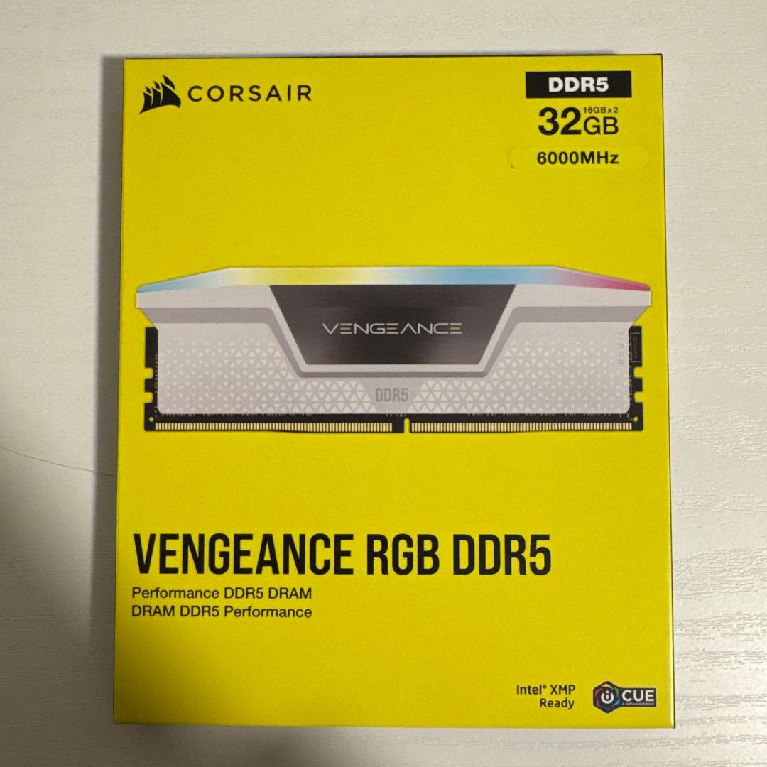 【新品未開封】 CORSAIR メモリ DDR5 32GB 6000MHz
