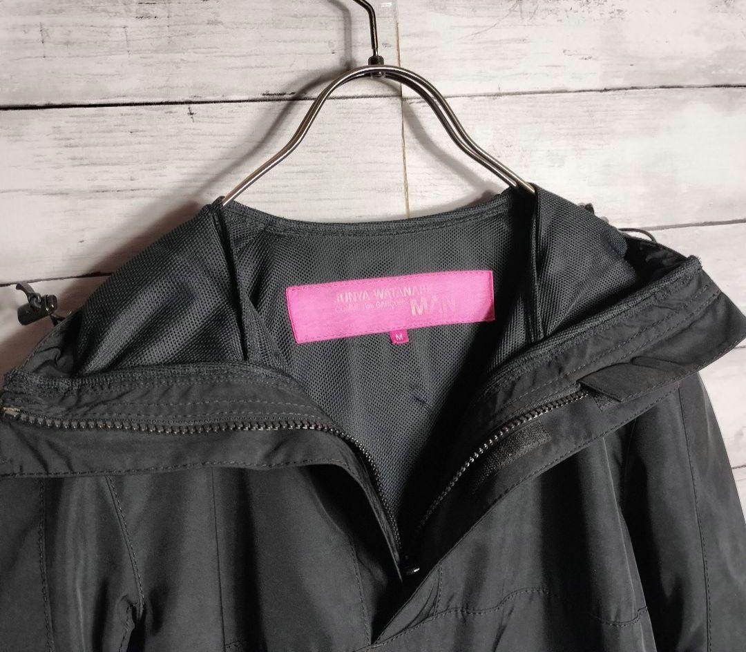 ジュンヤワタナベコムデギャルソンマン ロングモッズコート 中メッシュ アウトドア