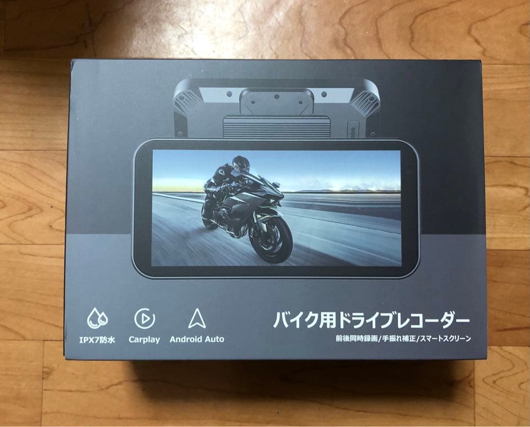 新品　VANBAR バイク ドライブレコーダー Carplay