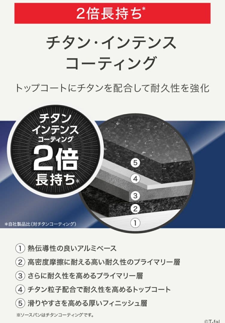 【新品未使用】ティファール/フライパン・鍋　9点セット（ガス専用）