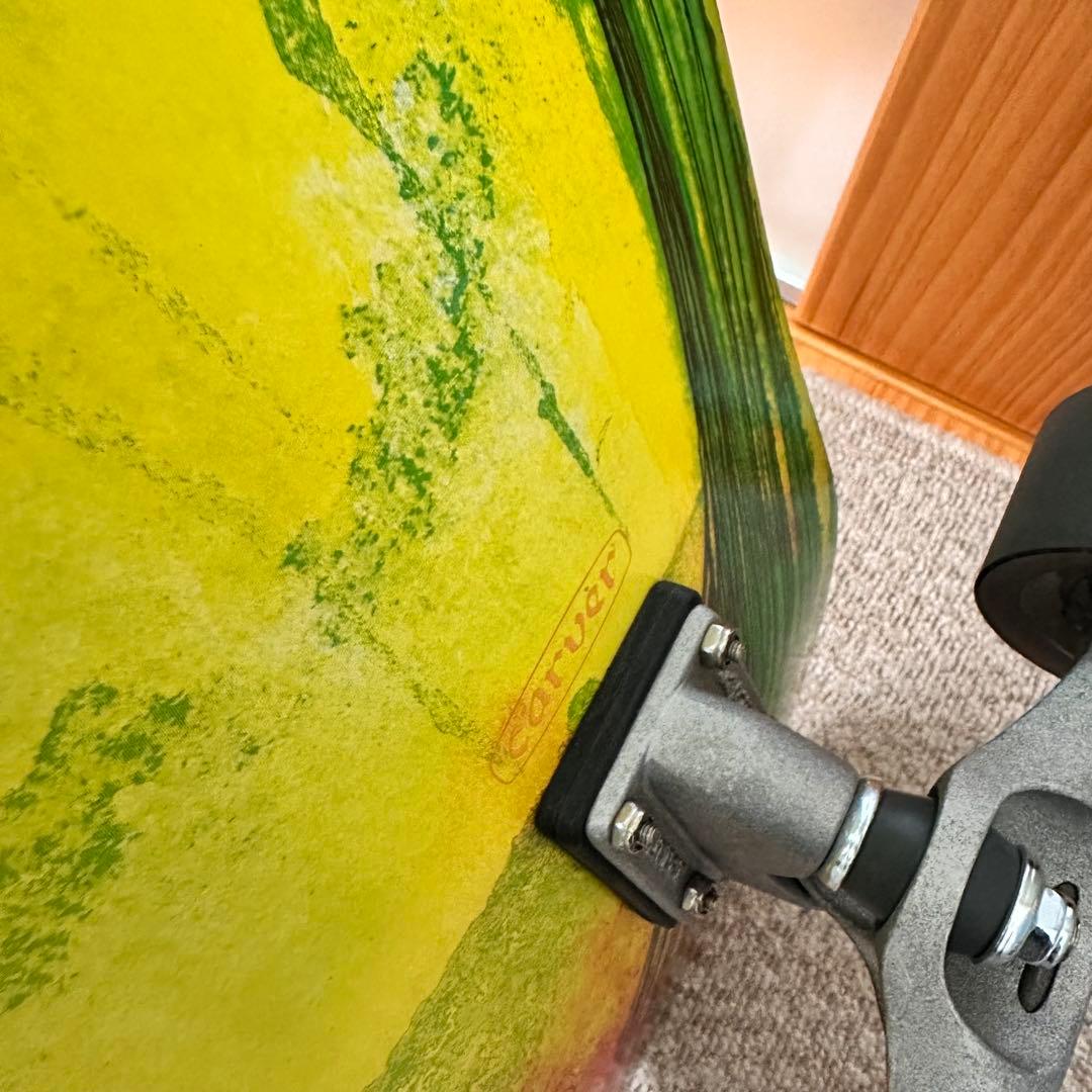 【美品】カーバー サーフスケート 33.75\" Greenroom CXトラック