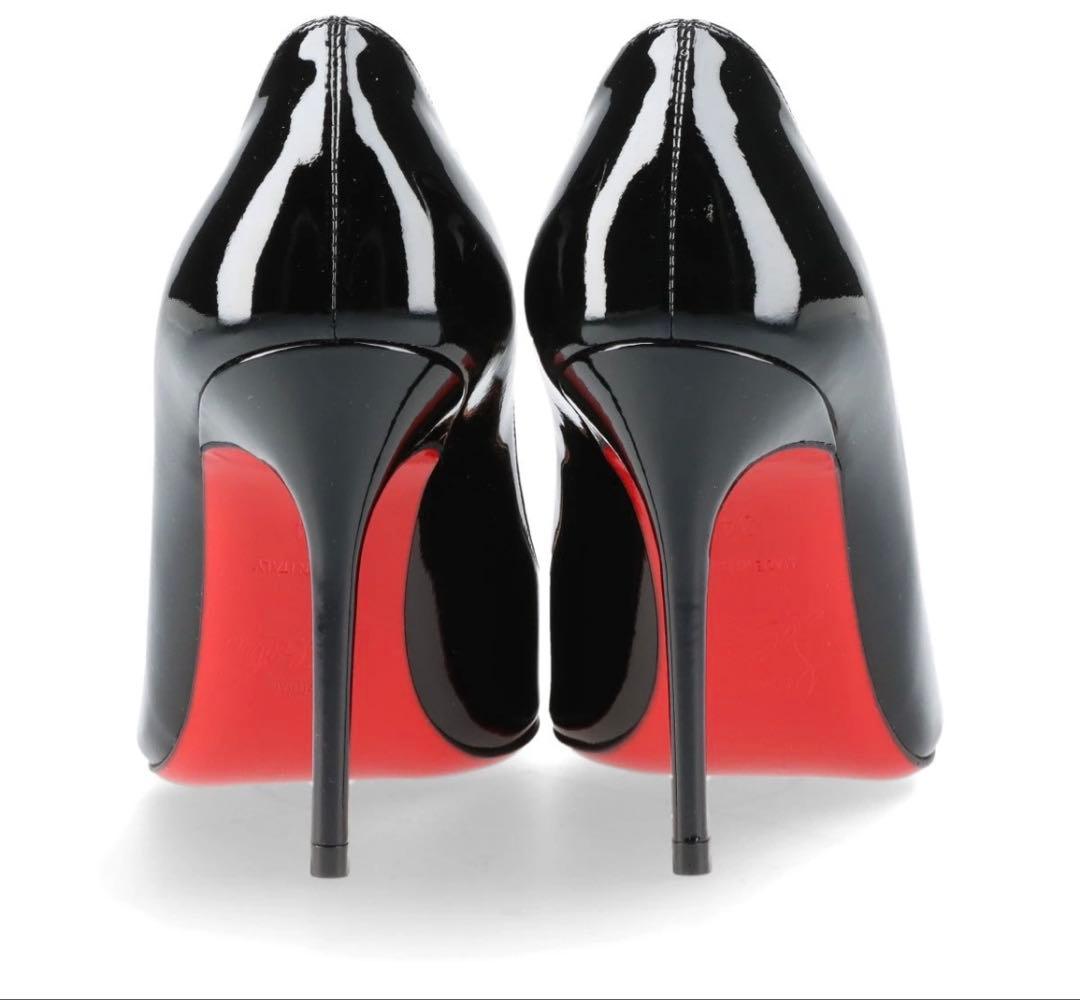 クリスチャンルブタン　パテントレザーパンプス