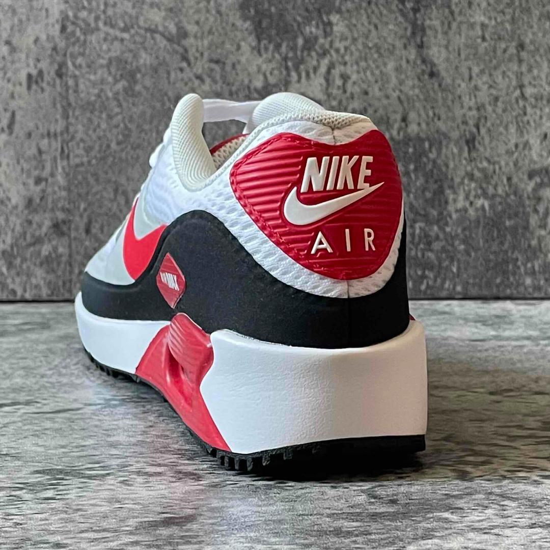 ★NIKE AIR MAX 90 G 赤 24.5 ナイキ エアマックス ゴルフ