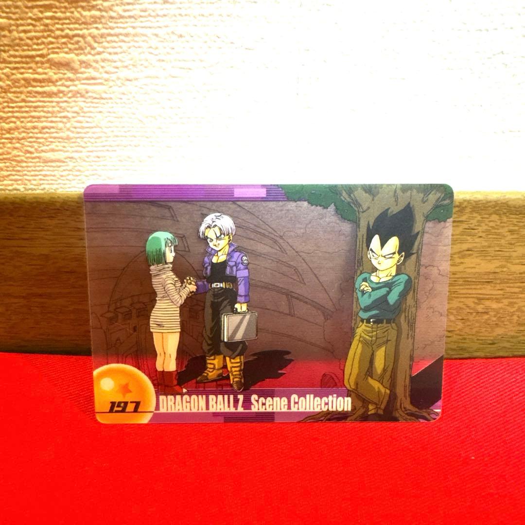 ベジータファミリー トレカ ドラゴンボールZ 鳥山明 トランクス 家族 当時物