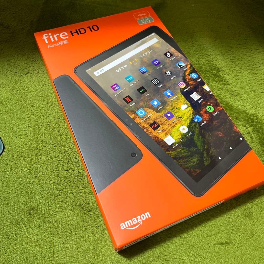 t*1様 FireHD10 第11世代 32GB タブレット　オリーブカラー