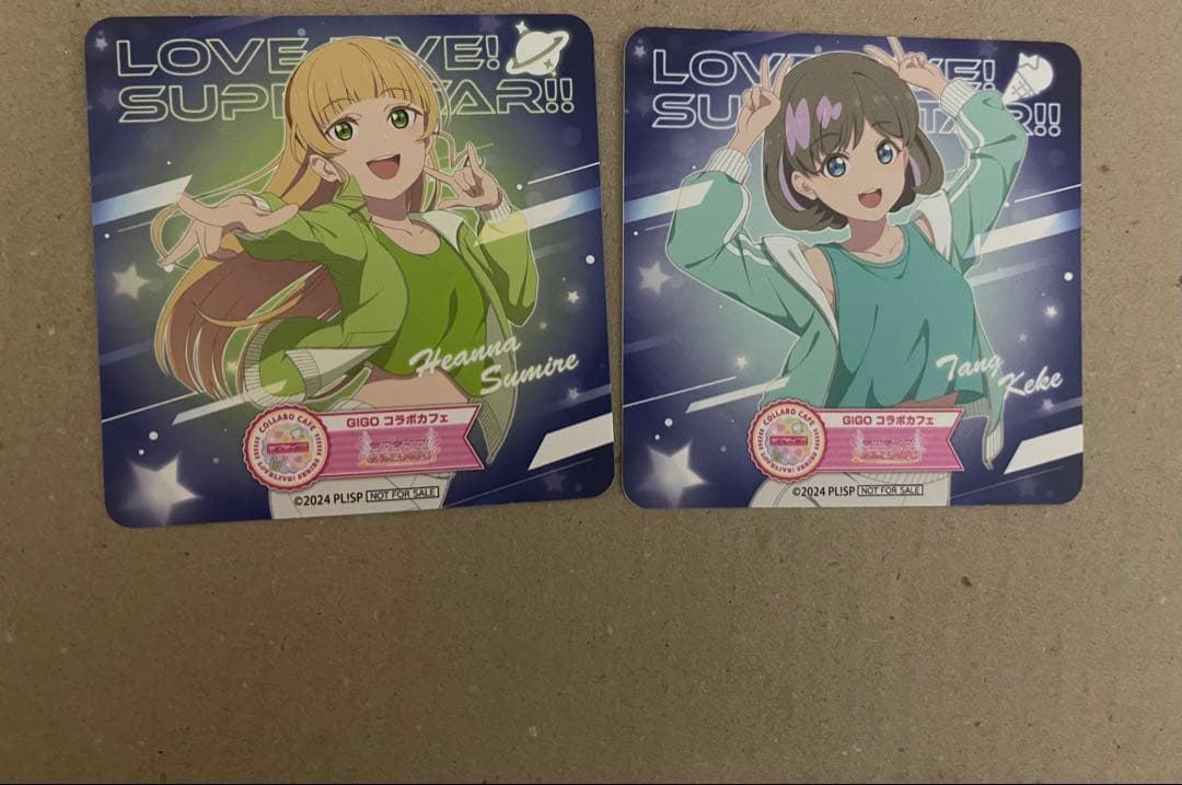 ラブライブ GIGO コラボカフェ コースター Liella!セット