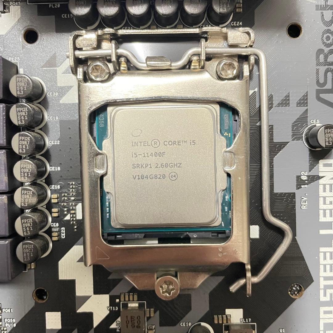 Corei5 11400F+ H570 STEEL LEGEND セット