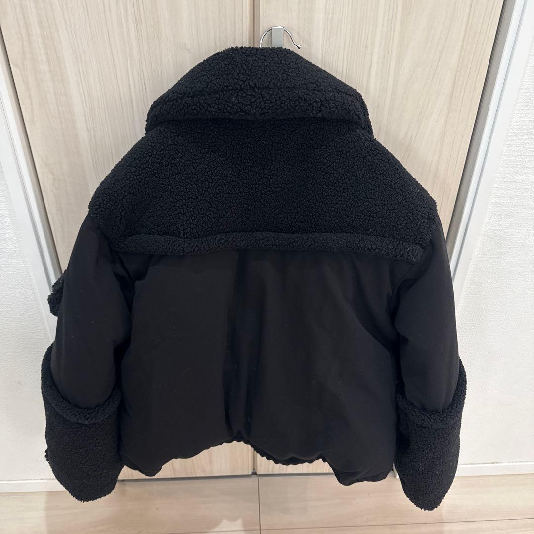 わ*た様 ピヌエ　ボアコンビダウン/ブラック