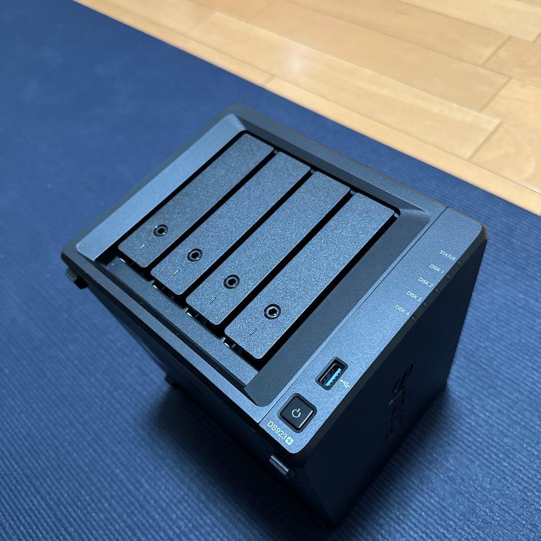 Synology NAS DS923+ | メモリ32GB | 10GB NIC