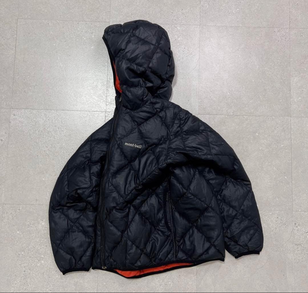 ジャケット・アウター mont-bell down jacket parka black/red