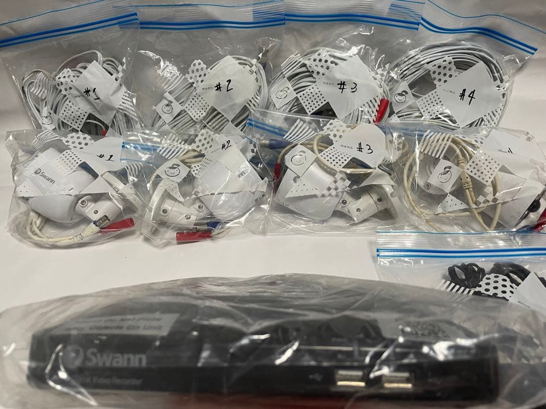 防犯カメラ (カメラ4台 DVR 1TB )2台分