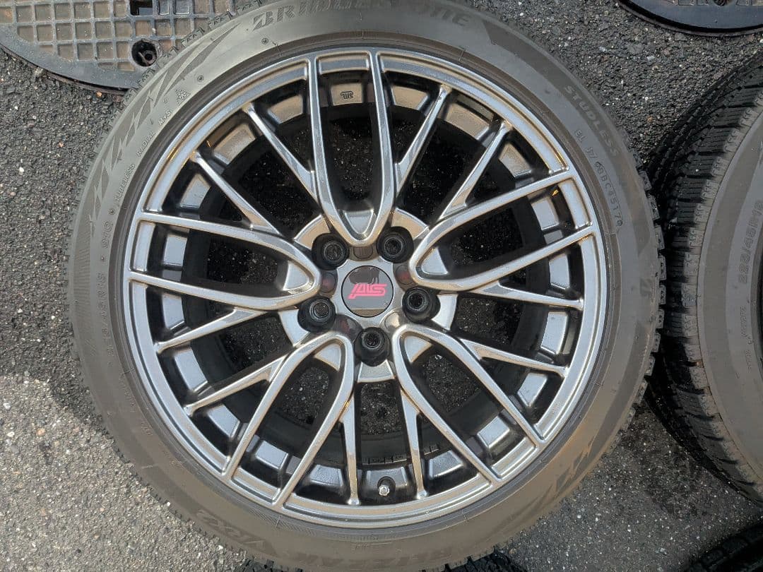 WRX STI 純正 18インチ ホイールセット ブリヂストン