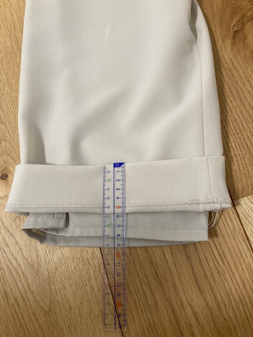 AOKI スーツ セットアップ ダブルジャケット9号　クロップドパンツ7号