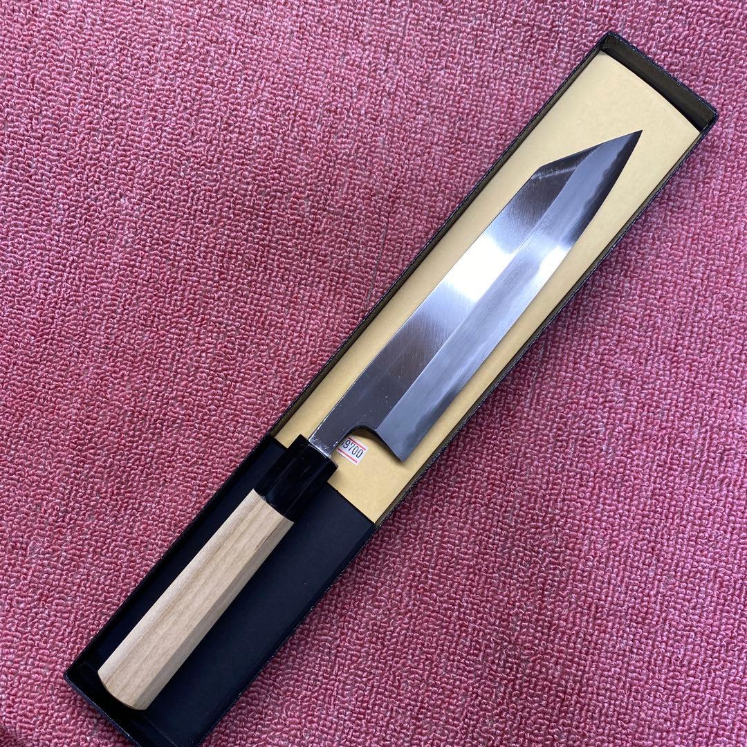 青二鋼　特製万能和包丁　195㎜ 6.5寸