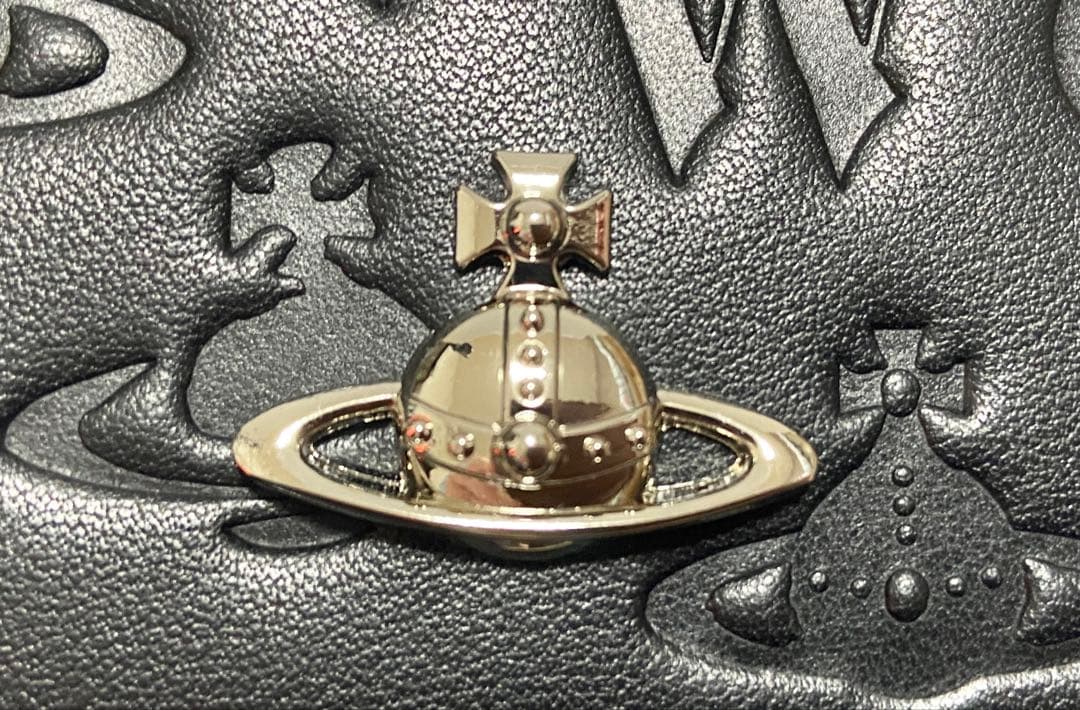 【さとゆか】Vivienne Westwood 三つ折り財布 ブラック