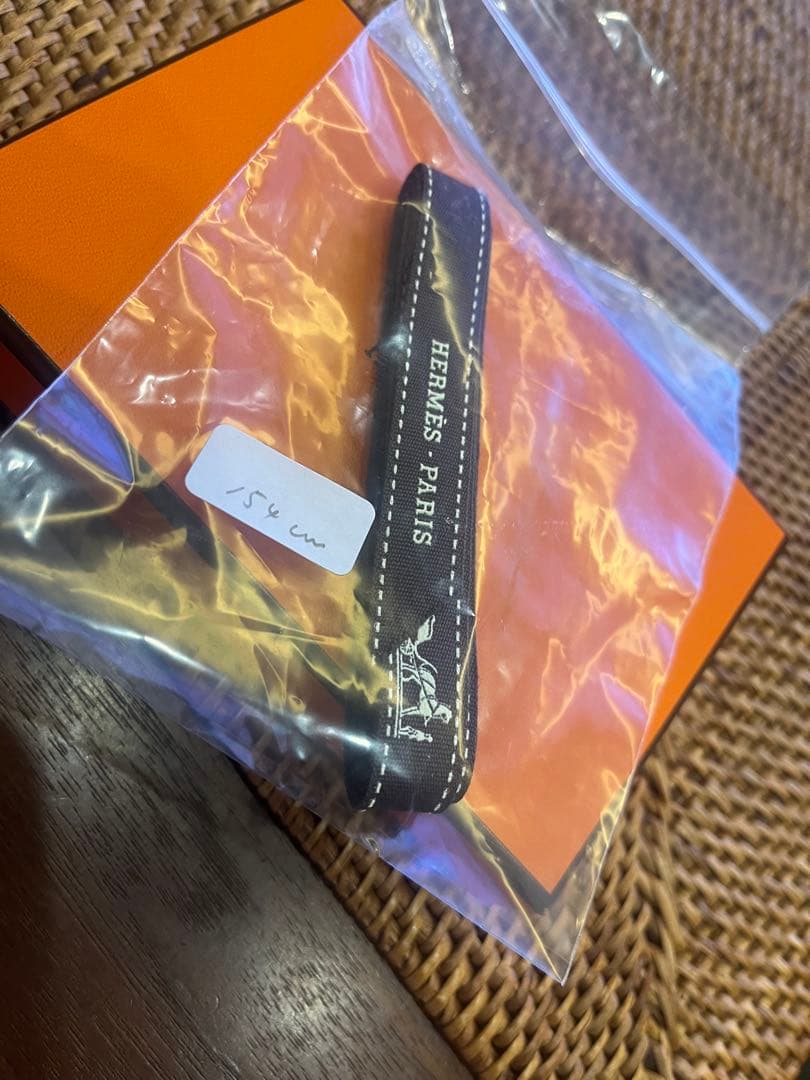 HERMES シルバー 南京錠 鍵付き