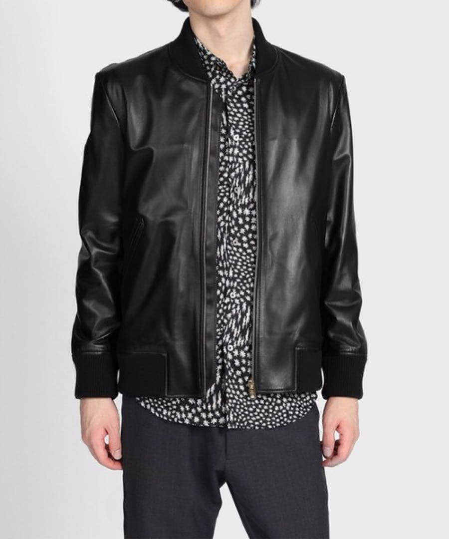 Boo　Paul Smith ラムレザー ボンバージャケット