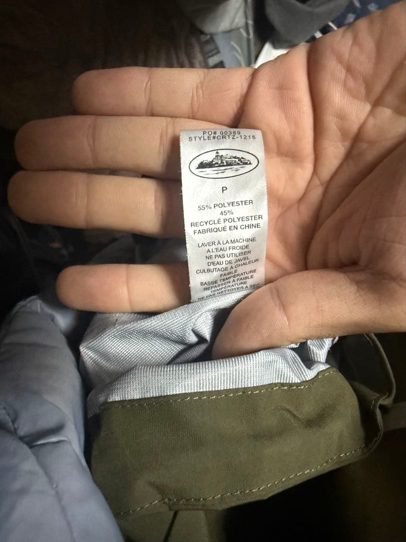 ジャケット・アウター Corteiz WATERPROOF SHELL JACKET V2 KHAKI