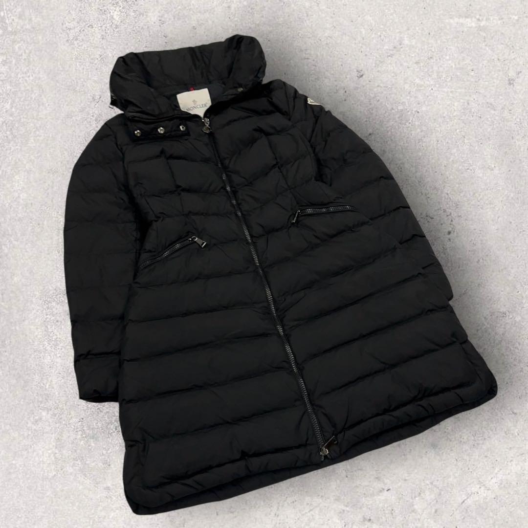 11592【美品・QR確認済み】モンクレール☆ FLAMMETTE ダウンコート