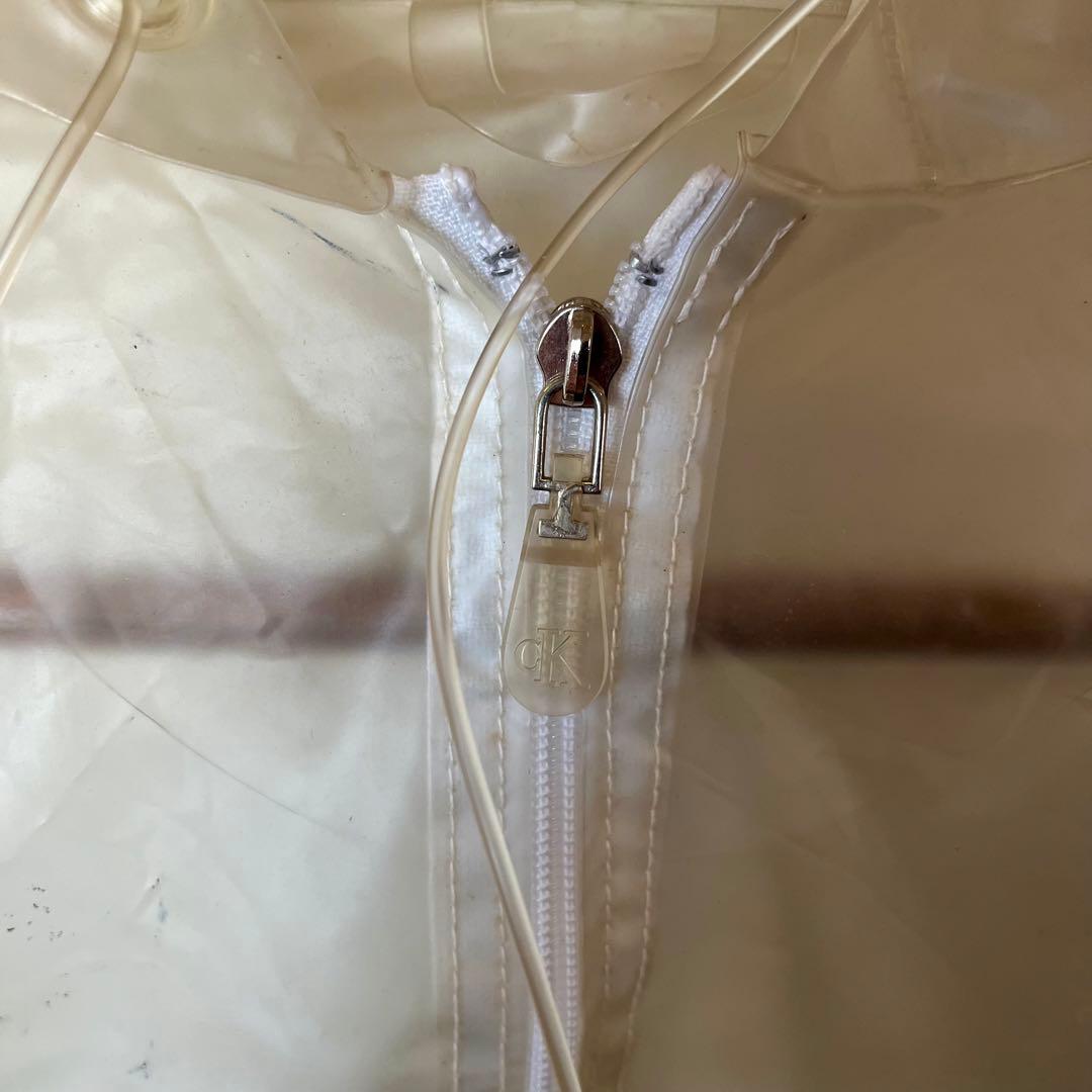 90's   pvc パーカー カルバンクライン CK