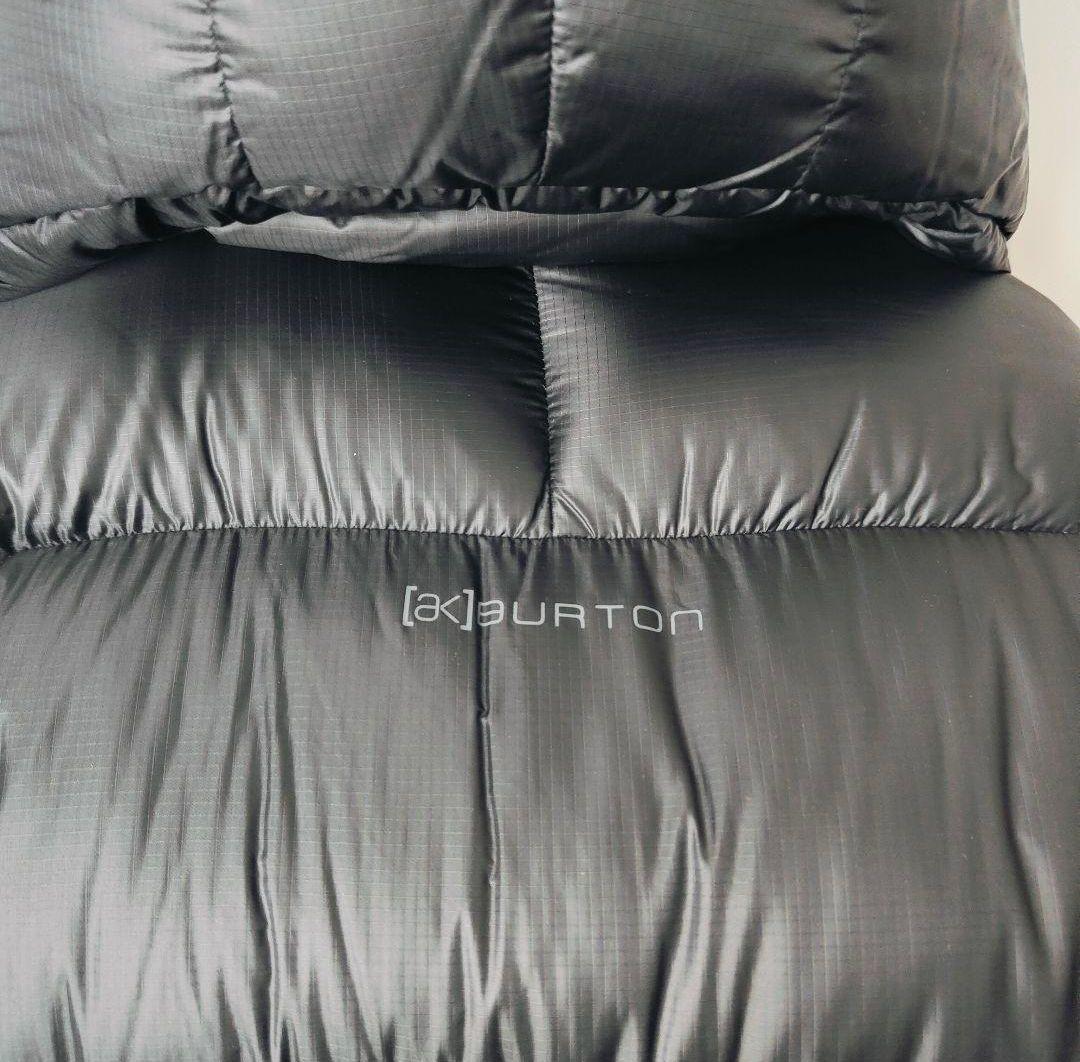 [ak] BURTON ブラックダウンジャケット