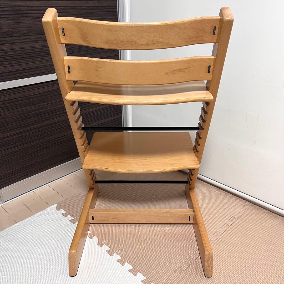 【新型】美品　シリアル6　ストッケ トリップトラップナチュラル