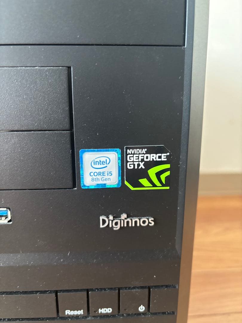 Windowsデスクトップ PC Magnate MH i5-8400 8GB GTX1050 Ti