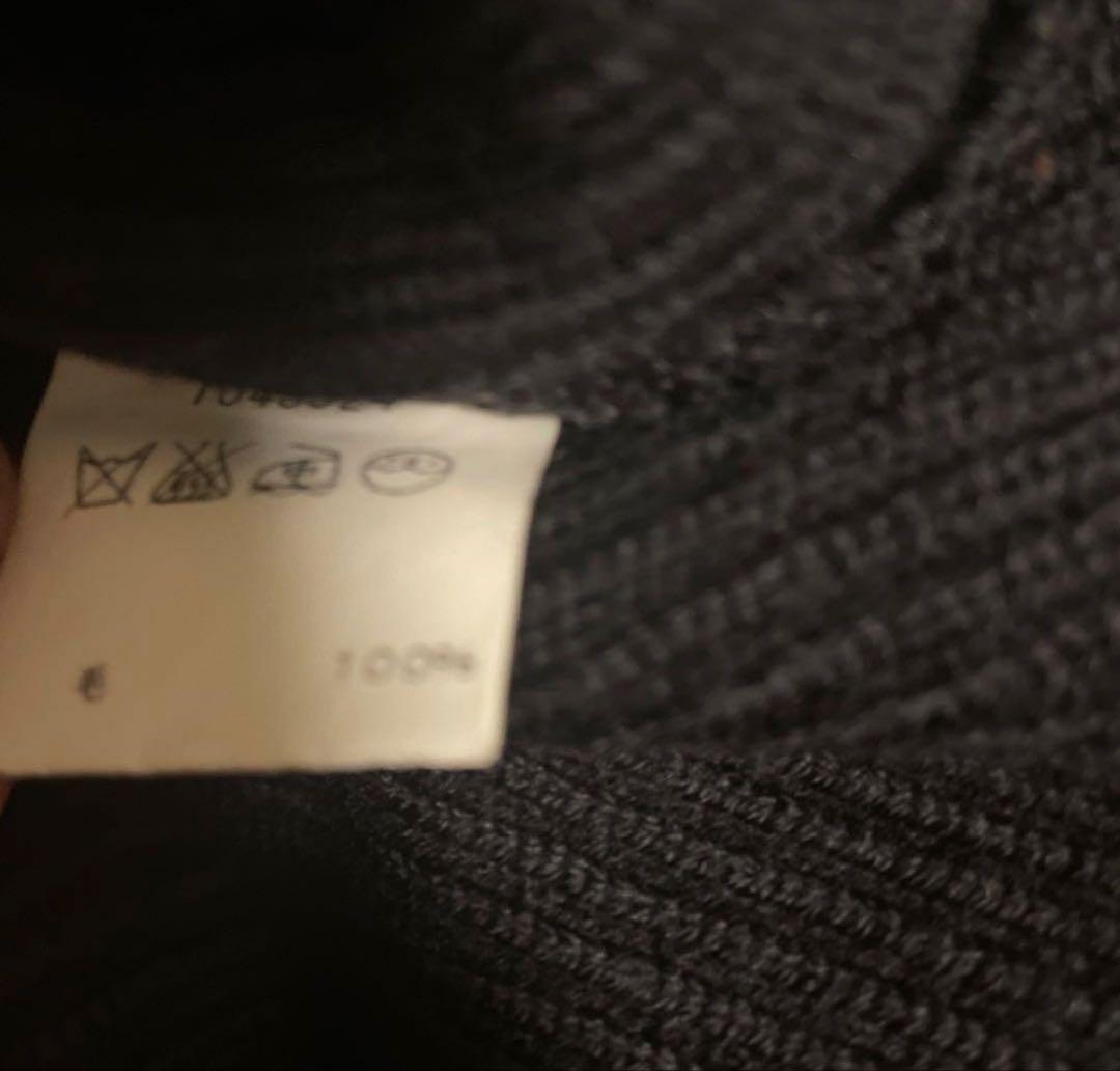 【最終値下げ】agnes b フランス製ハーフジップニット　サイズ2